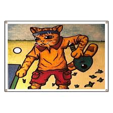 Banner By Acrylic Cats Cafepress Cat Posters Cat Paws Cat S