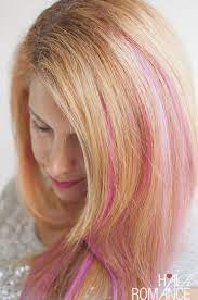 How To Diy Pink Highlights In Your Hair Hair Romance Pink Hair Highlights Diy Highlights Hair Pink Hair Streaks