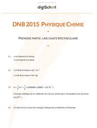 Comment a été calculée la note du brevet des collèges cette année ? Spe Physique Brevet 2016 Cours Et Annales Corrigees Physique Chimie College Chimie Lycee Physique Chimie
