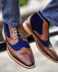 Wear This Bold And Two Toned Shoes The Gentlemanual Dress Shoes Men Mens Boots Casual Casual Leather Shoes