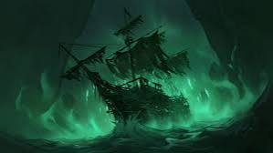 Haunted Ghost Ship Scene | Czepeku Store