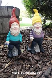 Maybe you would like to learn more about one of these? Restoring Hand Painted Garden Gnomes The Inspired Decorator