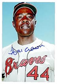 HANK AARON AUTOGRAPHED BASEBALL