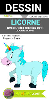 Tutoriel De Dessin D Une Licorne Kawaii En 2020 Tutoriel De Dessin Tutoriel Dessin Dessin Kawaii