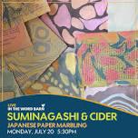 Suminagashi & Cider Workshop (Japanese Paper Marbling)