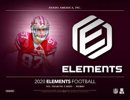 2020 topps xfl football hobby box. 2020 Panini Elements Nfl Football Cards Go Gts