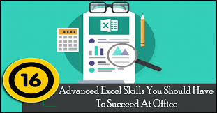 So you can bet employers want to weed out potential hires without strong excel skills. 16 Advanced Excel Skills You Should Have To Succeed At Office