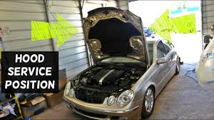 Schedule a service appointment now at one of over 200 carmax locations. Hood In Service Position On Mercedes W211 Youtube