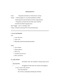 Maybe you would like to learn more about one of these? Praktikum Vi Pdf