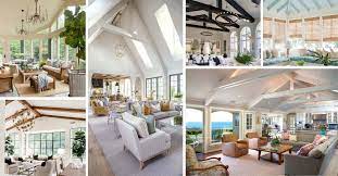 Discover design inspiration from a variety of living rooms, including color, decor and storage options. 26 Beautiful Vaulted Ceiling Living Rooms Decor Home Ideas