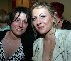 Charity fashion show in Jim's kitchen