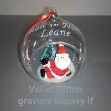 Mais également pour cette année 2020 retrouvez nos offrir une boule de noël est un signe d'amour pour la personne concernée, laissez exprimer votre pensée sur nos boules de noël personnalisables. Boule Prenom Premier Noel Choix Gravure Personnalisee Boule Verre 6cm