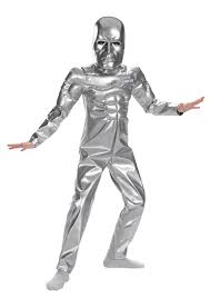 Black And Silver Superhero Suit Deluxe Silver Surfer Costume Costume Craze Comic Costume Super Hero Costumes