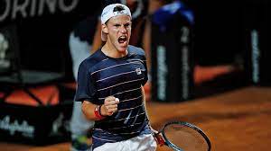 Argentine diego schwartzman pushed novak djokovic to five sets at the french open yesterday so if you want to know more about diego schwartzman, atp just published an interview with him here. Diego Schwartzman Shines Against Denis Shapovalov In Rome Reaches Maiden Masters 1000 Final Atp Tour Tennis