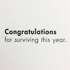 Congratulations For Surviving This Year Letterpress Greeting Etsy In 2020 Selfie Quotes Simple Words Letterpress Greeting Cards