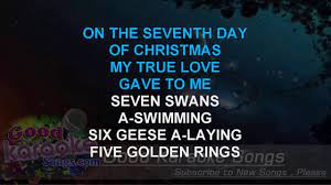 On the 12th day of christmas my true love gave to me i have a little dreidel, i made it out of clay and when it's dry and ready, a dreidel i shall play oh writer(s): Twelve Days Of Christmas Straight No Chaser Lyrics Karaoke Goodkaraokesongs Com Youtube