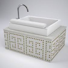meandros pedicure sink vanity model no