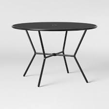 Bangor 5pc Round Patio Dining Set Black Project 62 Dining Table Black Patio Dining Table Round Patio Dining Table