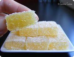 Pate De Fruits Au Citron Jasmine Cuisine Recette Pate De Fruit Recette Pates De Fruits Maison