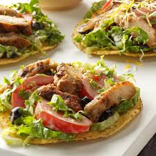 Apr 19, 2019 · tostada shells can be tricky to find, but we prefer to make our own anyways! Chicken Tostada Salad Recipe Mexican Food Recipes Authentic Mexican Food Recipes Tostadas