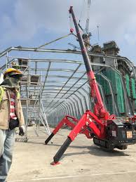 Unic Mini Crawler Crane Crawler Crane Heavy Machinery Heavy Equipment