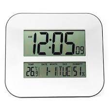 Wall clock digital humidity timer thermometer alarm clocks for bedroom lcd au. Digital Alarm Clock With Temperature Thermometer Humidity Hygrometer Snooze Tool Fashion Home Garden Wall Clock Digital Digital Wall Clock Wall Clock Price