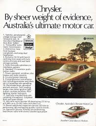 1972 Ch Chrysler By Chrysler Aussie Original Magazine Advertisement Australian Cars Chrysler Chrysler Cars