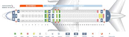 Seat Map Boeing 767 300 American Airlines Best Seats In The