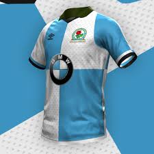 Kit history once upon a time, in the early days of football, halved shirts were as common as moustaches. My Blackburn Rovers Concept Kit Conceptfootball