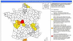 Des disparités face aux restrictions. Secheresse Onze Departements Ont Deja Pris Des Arretes De Restriction D Eau Environnement Magazine