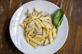 Pasta Mit Champignon Rahmsauce Rezept Rahmsauce Rezept Vollwerternahrung Rezepte Rahmsauce