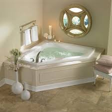 Before the start of cooperation, design and estimate documentation is made, in well, a large jacuzzi will perfectly fit into an impressively sized bathroom interior design, which the most interesting design ideas are reflected in the photo of the interiors of bathrooms, of which. So Pretty Jacuzzi Tub Decor Corner Tub Corner Jetted Tub