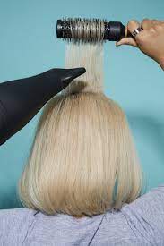 Use a hair iron to create zigzags on your strands. Tutorial How To Blow Dry Short Hair Without A Fuss