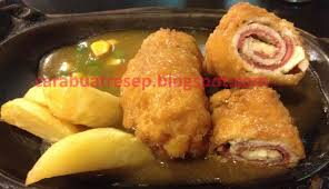 Isi bagian kantung ayam dengan daging asap, keju, dan bayam. Cara Membuat Chicken Cordon Bleu Solaria Resep Masakan Indonesia