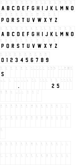 The following year, nebraska wore black jerseys with white stencil font numbers against ucla. Jersey M54 Font Dafont Com