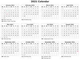 2021 free yearly calendar template word premium templates free printable 2021 monthly calendar with holidays from www.wheniscalendars.com free 2021 calendars that you can download, customize, and print. 2021 Printable Calendar Printable Calendar Pdf Calendar Printables 12 Month Calendar Printable