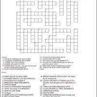 Crossword puzzles stimulate the mind by getting you to answer clues and enhance your vocabulary. Christmas Words Crossword