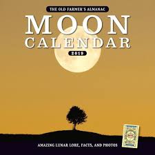 The 2019 Old Farmers Almanac Moon Calendar Life Hacks