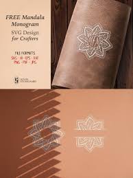 Download Mandala Monogram Svg Files Jonas Stensgaard A Passionate Graphic Designer