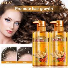 Original AZLA Ginger Hair Shampoo Fast Regrowth Hair Thick Anti Hair Loss  Nourish Hair 500ML Ginger King Shampoo