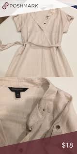 Bull denim canvas twill fabric 57 $21.00 $ 21. Banana Republic Tan Canvas Dress With Wrap Belt Tan Dresses Wrap Belt Tan