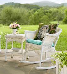 For Porch Deck Or Patio Our Traditional Easy Care Resin Wicker Furniture Means Real Outdoor Comfort Resin Wicker Rocker Wicker Rocker Resin Wicker Furniture