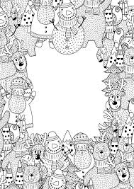 China manufacturer christmas coloring book , professional factory printing books for kids. Free Easy To Print Adult Christmas Coloring Pages Tulamama