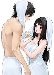 mery (yangmalgage), hyouka, chitanda eru, oreki houtarou, 1boy - Anime R34