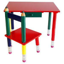 Beck Children S Wooden Pencil Desk And Chair Wooden Pencil Desk And Chair Set Wooden Crafts