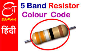 5 Band Resistor Colour Code Video In Hindi Edupoint