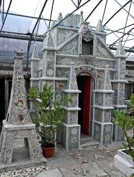 Euclides Ferreira Da Costa La Maison Bleue Dives Sur Mer Outsider Art Architecture Visionary Art