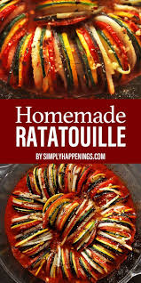 Homemade Ratatouille Recipes Ratatouille Recipe Ratatouille