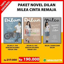 Enggak perlu bingung dan galau kalau belum punya novel dilan 1990, 1991. 0898 6508 779 Jual Paket Novel Dilan Milea Cinta Remaja