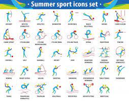 Find images of olympics games. Summer Olympic Games Icons Set Summer Olympic Games Summer Olympics Olympic Games